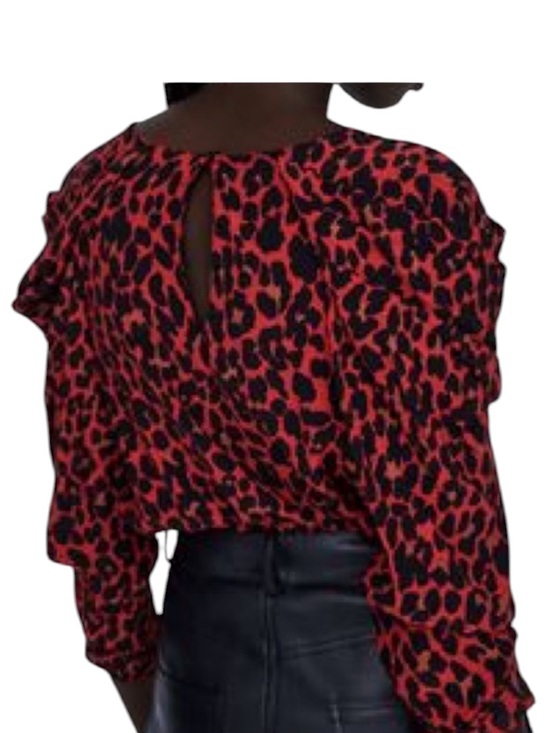 Zara Tops - **NWT** Zara Leopard Print Top